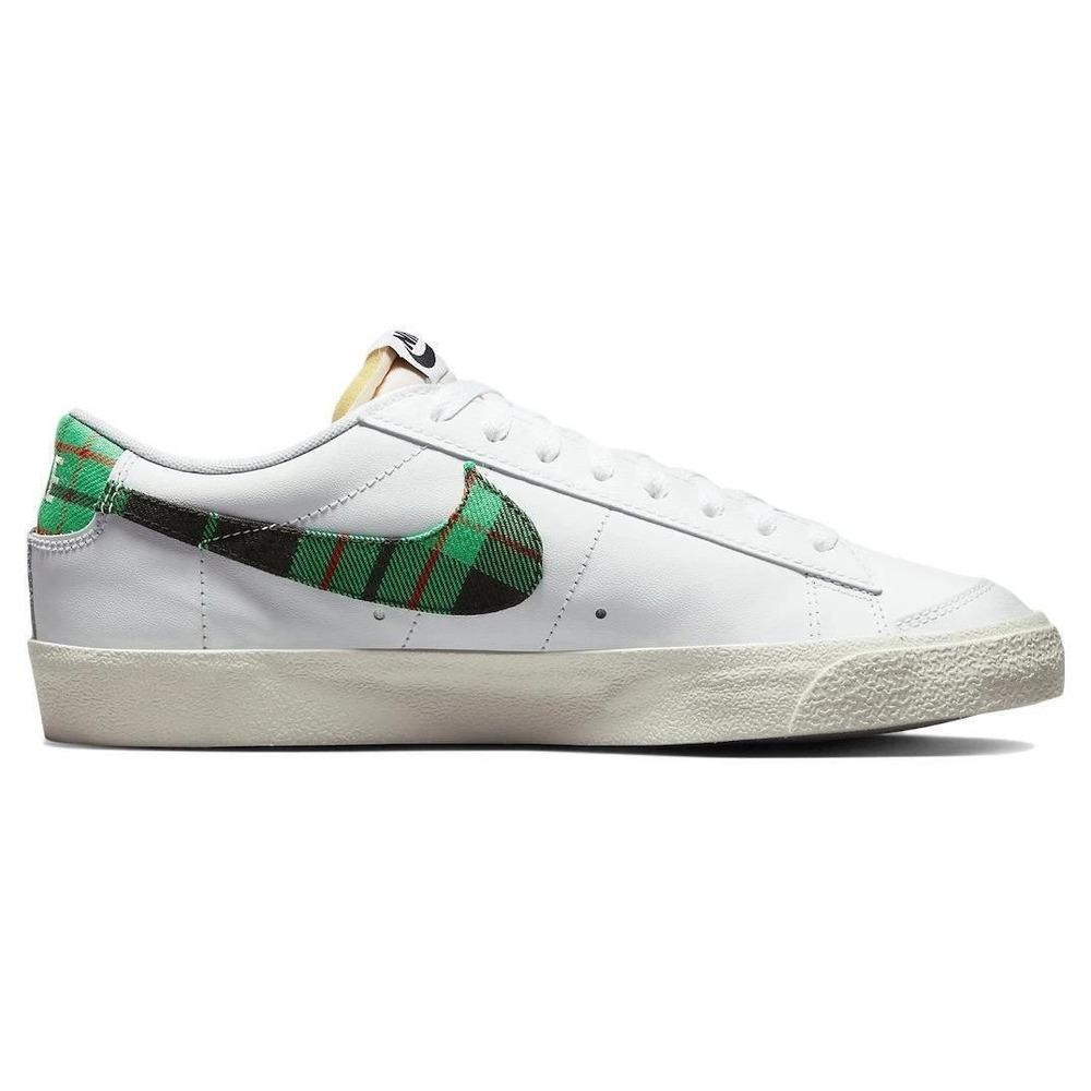 Nike Blazer Low '77 Premium Tartan Plaid Mens Sz 8 Womens 9.5 Shoes DV0801-100